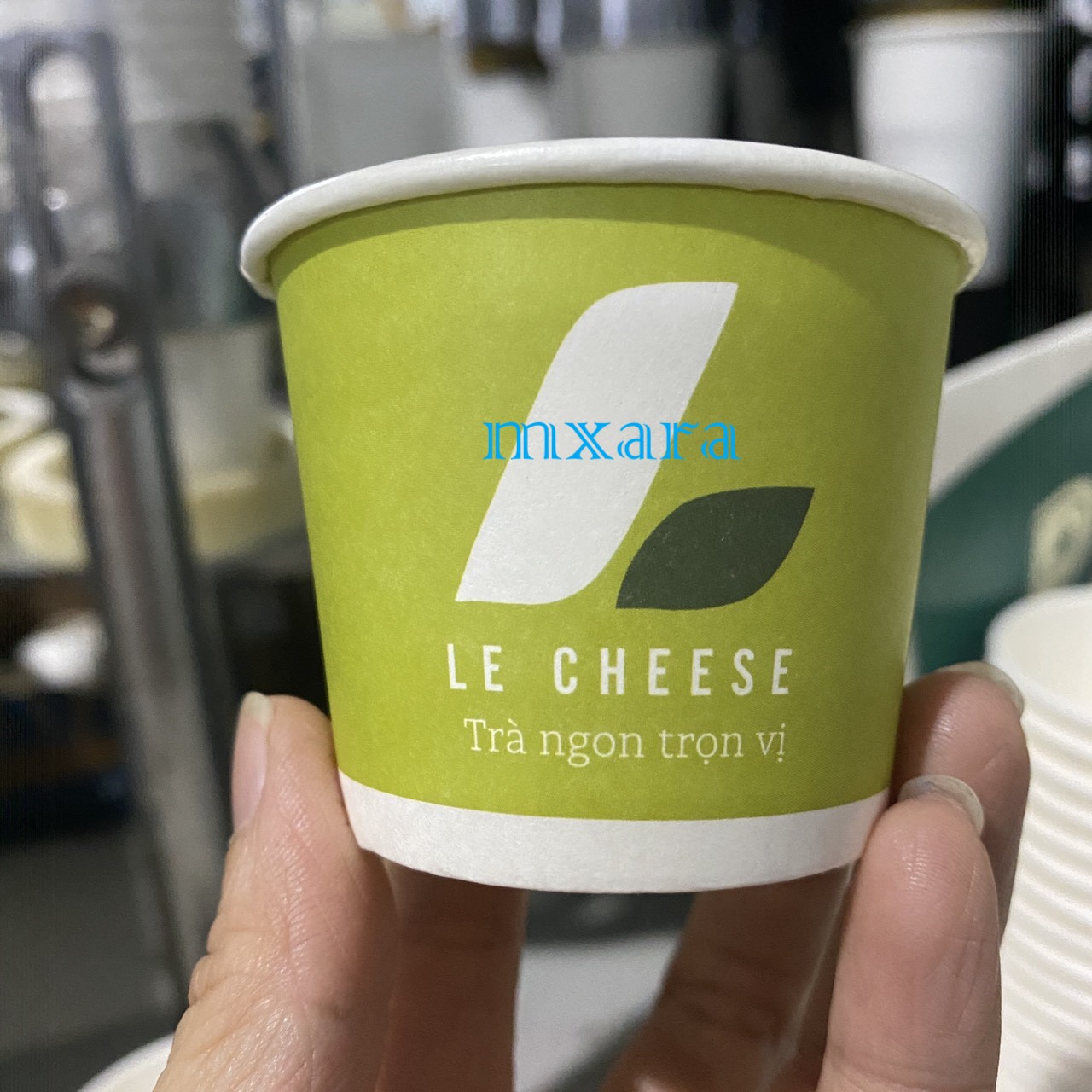 Mxara chuyên thiết kế in logo cốc giấy đựng kem giá tốt tại Mxara