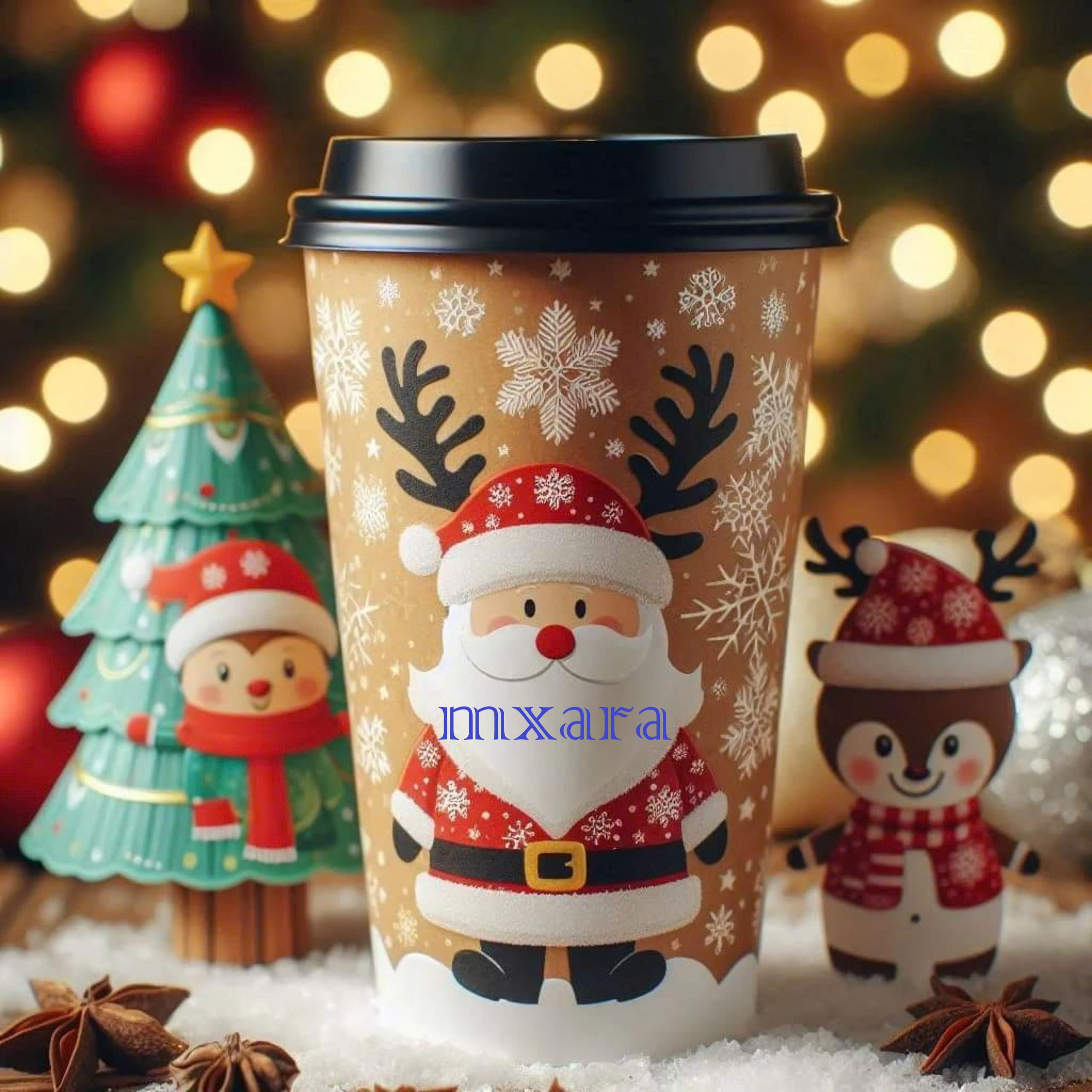 Ly giấy Noel Mxara